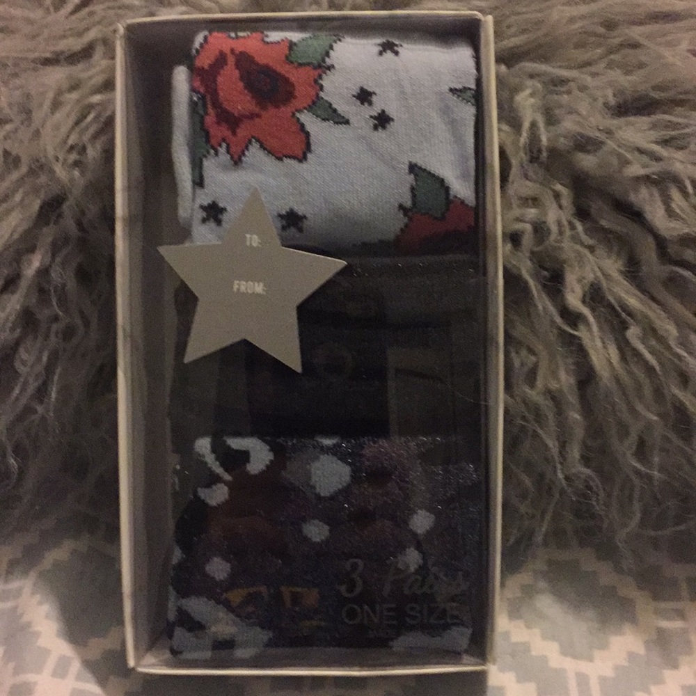 Oh So Fancy Socks 3 pair